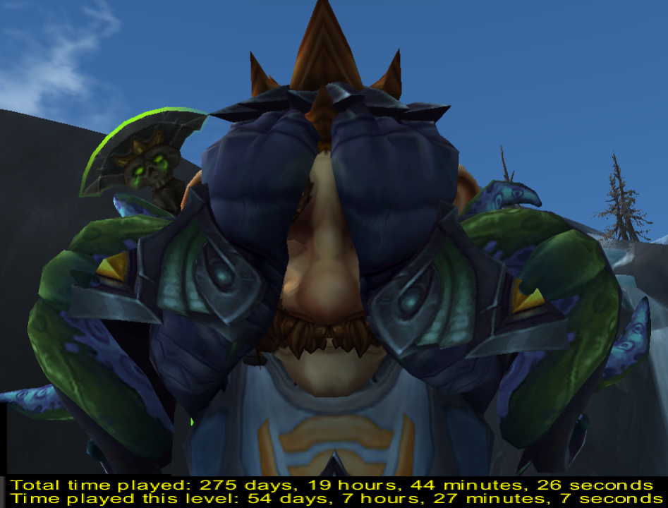 Kyle loved playing WoW