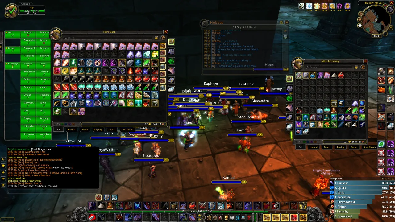 An old Blackwing Lair raid...